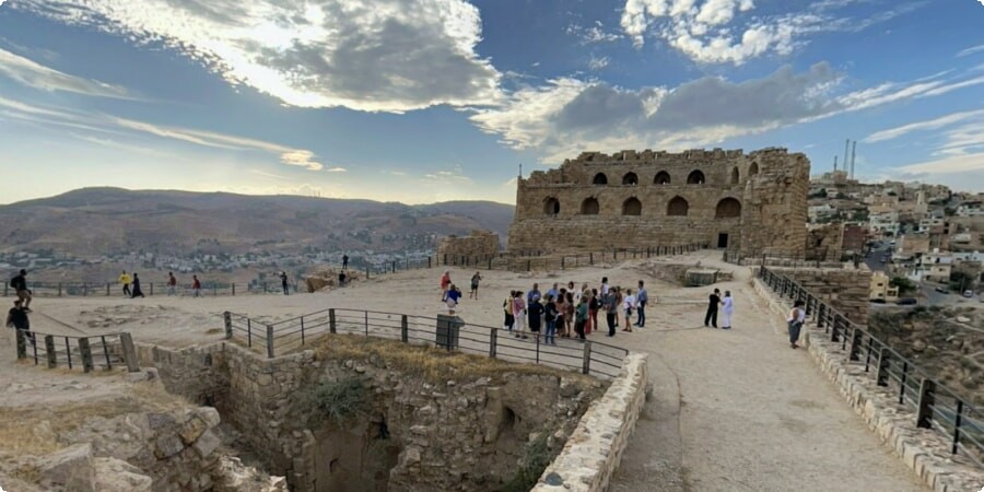 Explorer le château de Karak : gardien de l'ancien carrefour